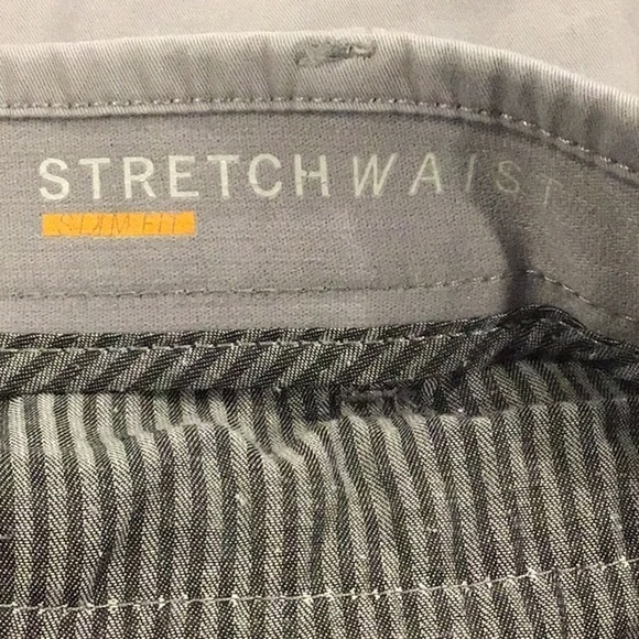 MARC Anthony grey stretch waist shorts sz 42 FLAW - Picture 5 of 7